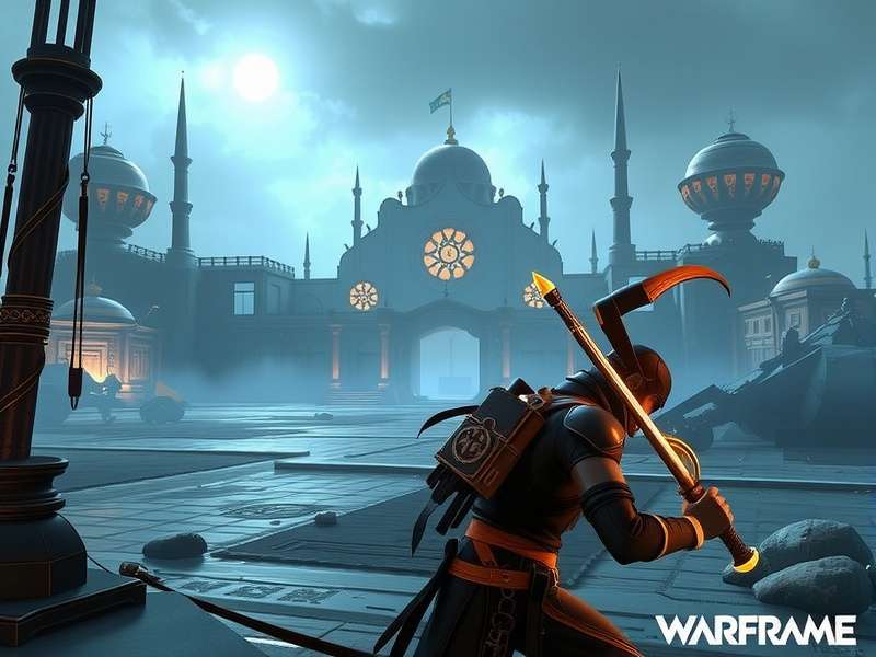 Warframe Exterminate Mission gameplay showing Tenno eliminating Grineer forces