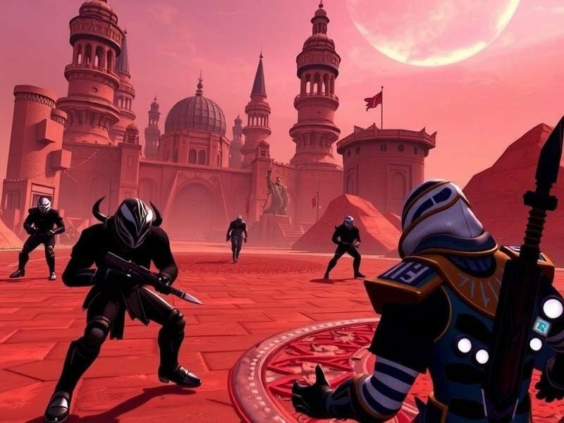 Warframe 2015 Archwing gameplay in Uranus tileset