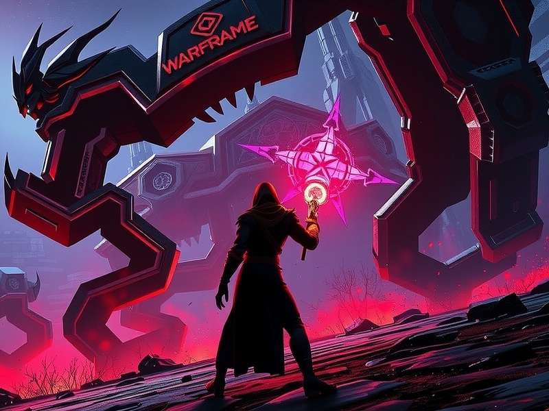 Warframe Excalibur in action on PC