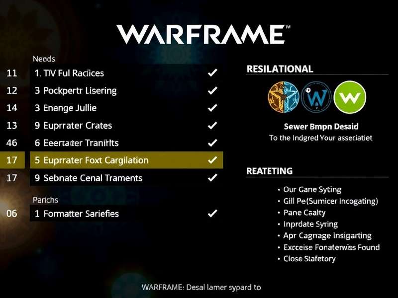 Warframe PC hardware performance testing setup with graphs