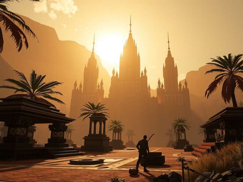 Warframe 2025 Gameplay Trailer Screenshot showing new Warframe and environment