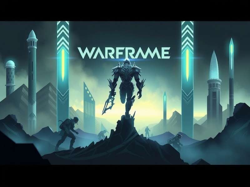 Warframe Tenno squad in high-level mission on PC