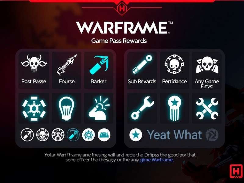 Warframe Game Pass Rewards Showcase