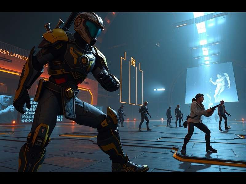 Warframe gameplay screenshot showing intense combat