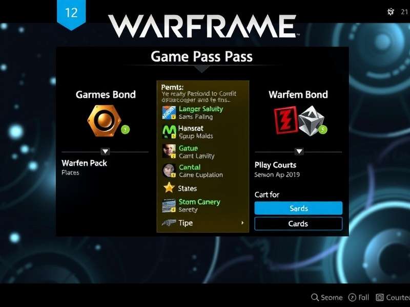 Warframe Xbox Game Pass Perks Showcase