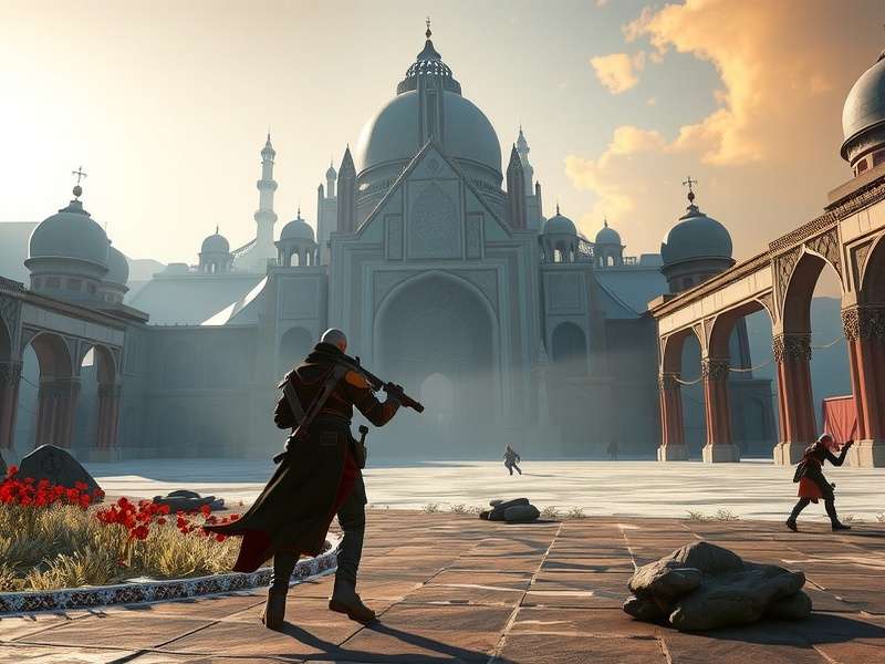 Tenno Operator facing the Void, symbolizing the connection between player and Warframe