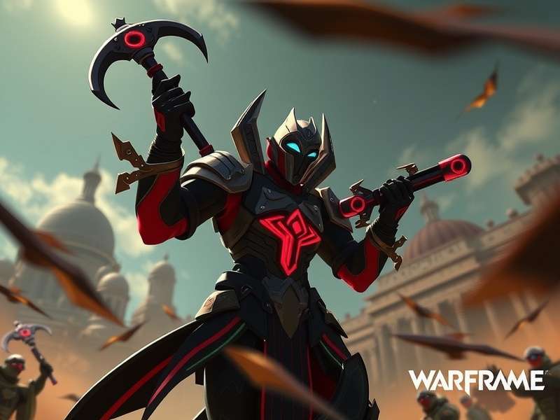 Tenno operatives coordinating in a Warframe mission