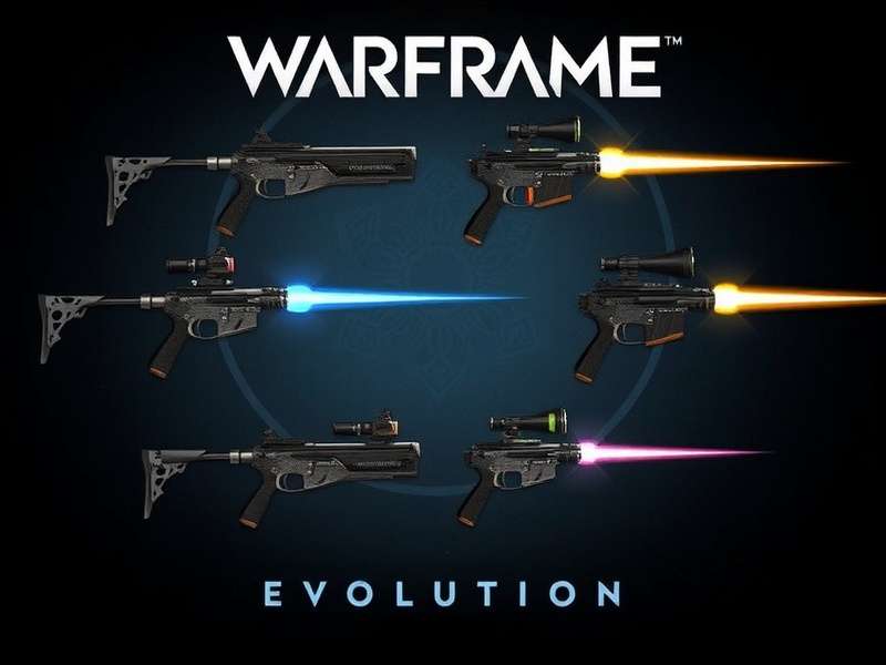 Warframe Beam Weapons Evolution - Amprex, Ignis, Synapse Comparison