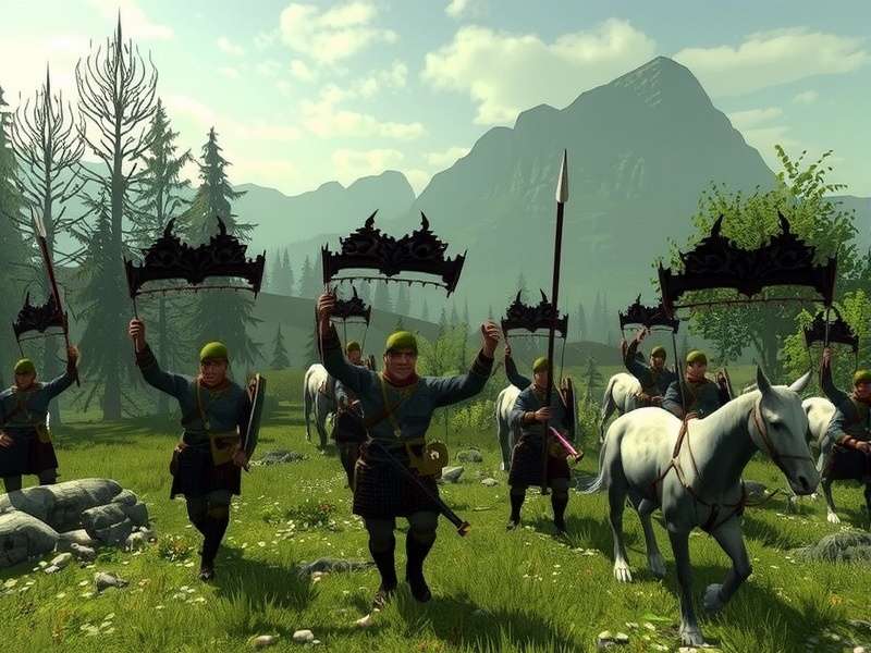 Warframe Tenno operating advanced Orokin technology in a squad