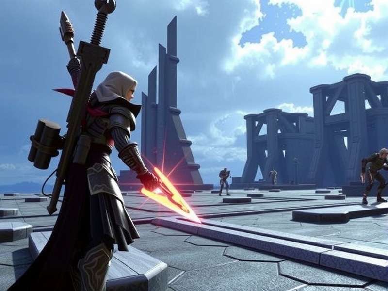 New Warframe showcasing its signature abilities in action against Corpus enemies