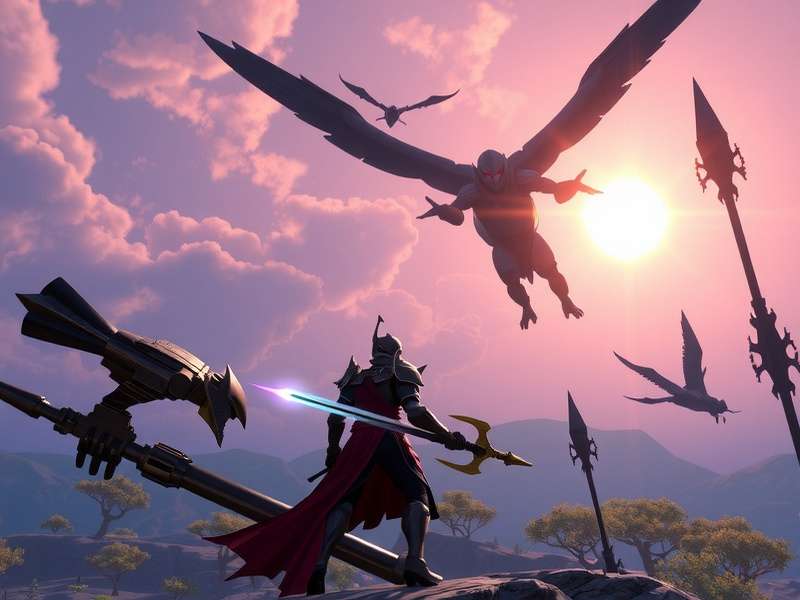 A comparative timeline showing Warframe's graphics and UI evolution from 2013 to present