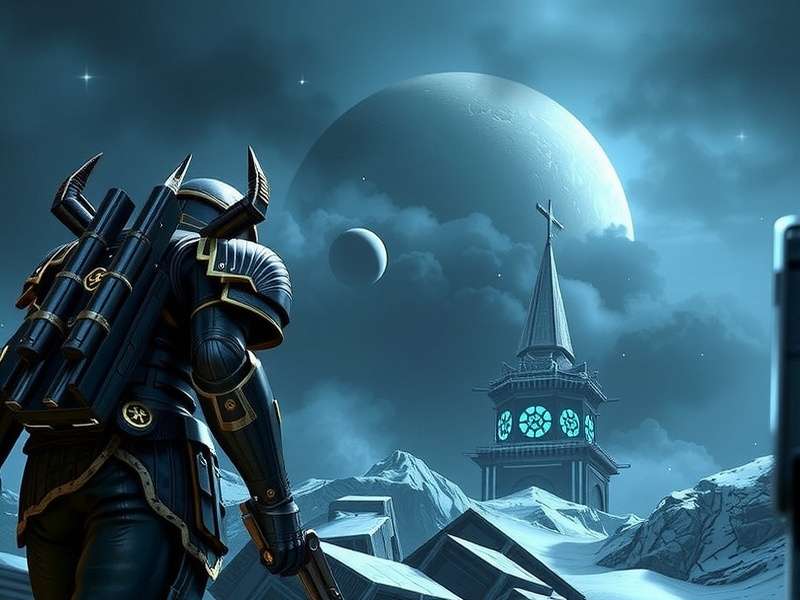 A squad of Tenno in Warframe coordinating an attack in a high-level mission