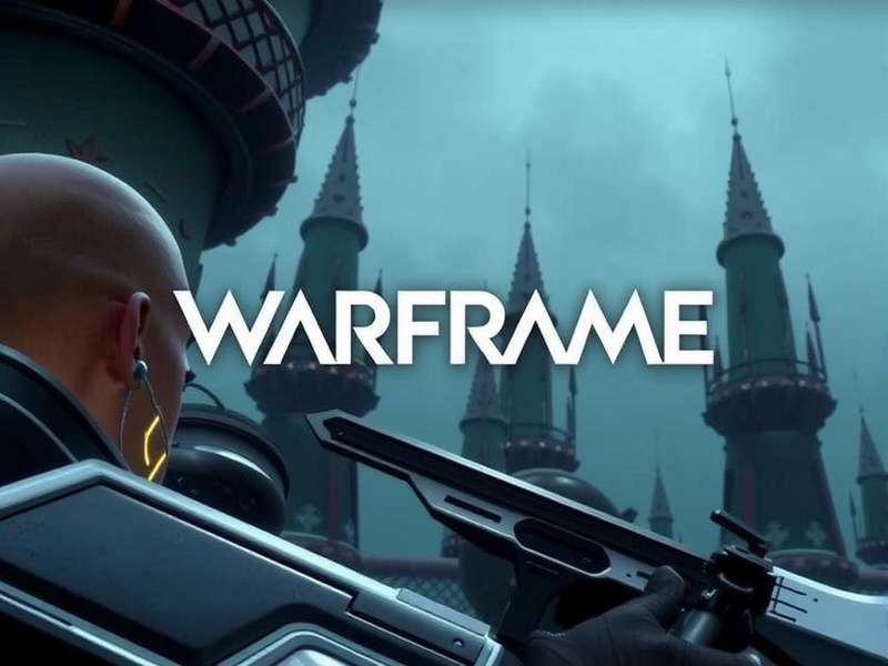 Warframe 2025 gameplay screenshot showing Excalibur Prime in new open world