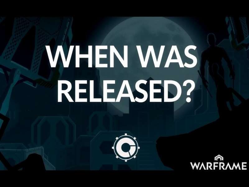 Warframe release poster showing the game's iconic characters