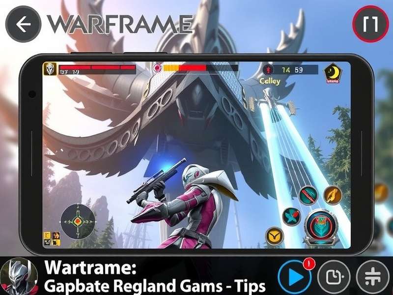 Warframe Android Touchscreen Interface Layout