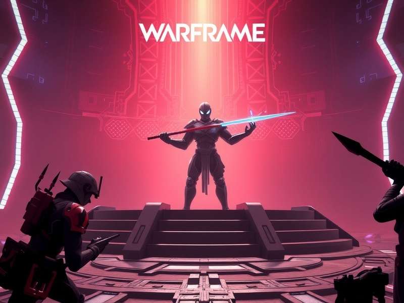 Warframe modding interface example
