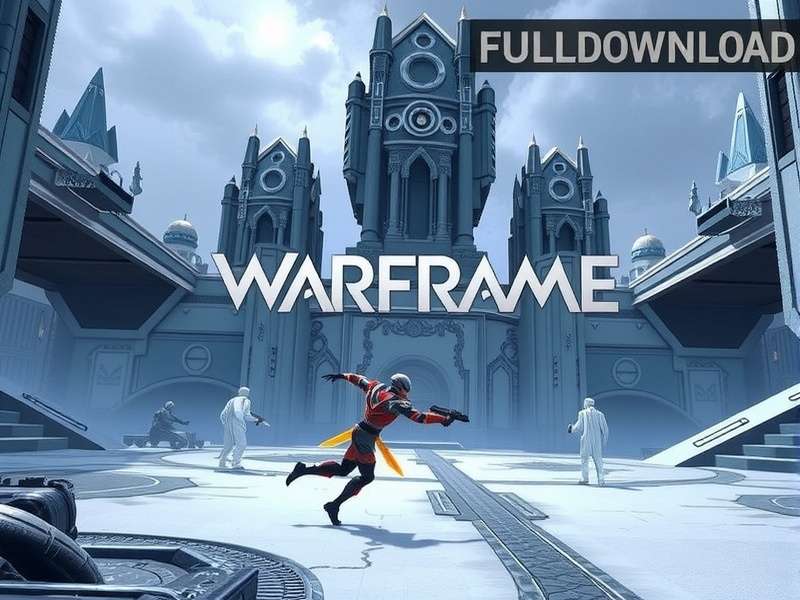 Warframe Gameplay Full Game Download – Hero banner showing Warframe action scene with Indian players guide