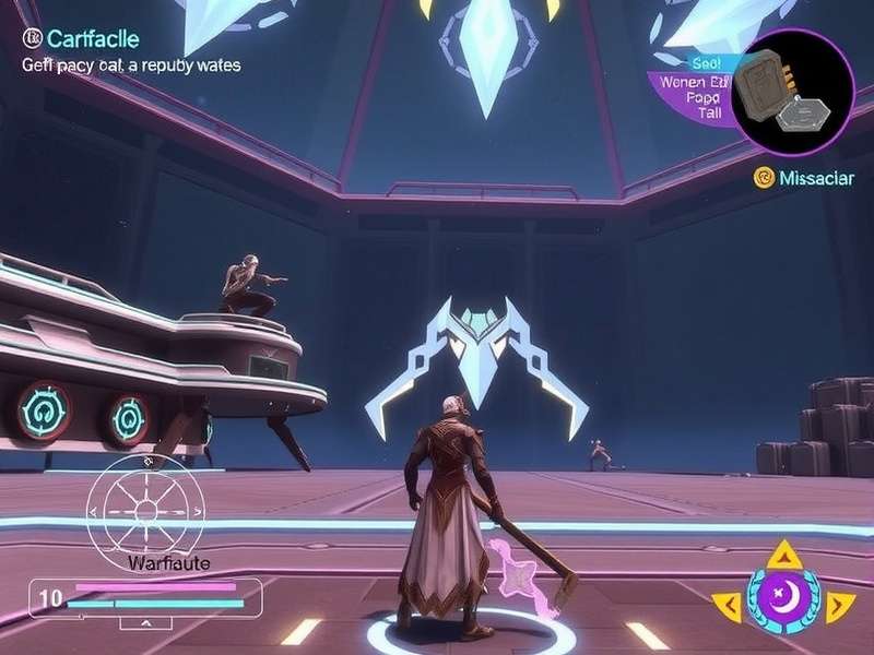 Warframe Gameplay Pc action screenshot showing Wukong Prime in Steel Path Survival mission with HUD elements