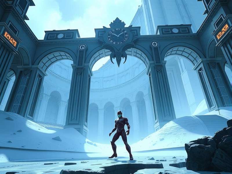Warframe futuristic sci-fi gameplay with advanced Evolution Engine rendering