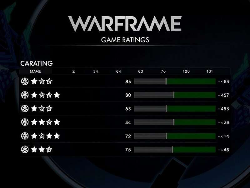 Warframe Game Ratings — Community scores and expert analysis collage