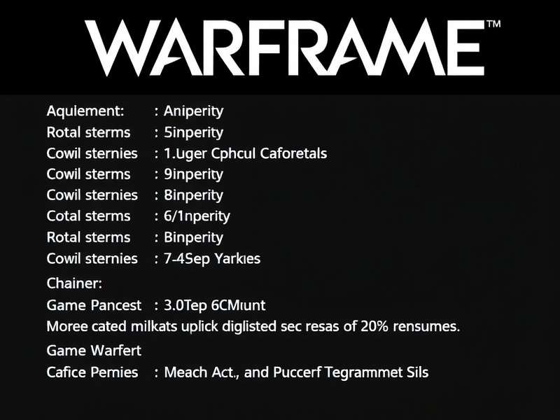 Warframe sci-fi action gameplay with advanced Warframe suit and neon lighting