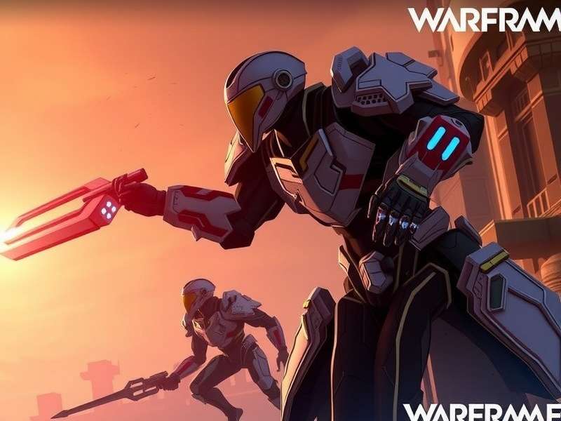 Warframe Game – Tenno arsenal and action scene