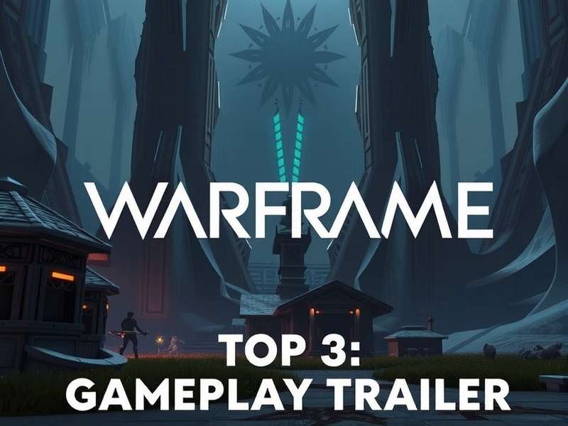 Warframe Gameplay Trailer — cinematic action with Excalibur and heavy weapons